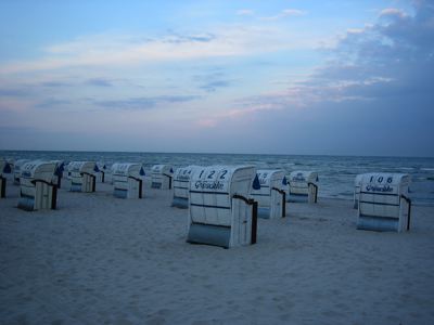 Strandkörbe in Grömitz Strandkörbe in Grömitz
